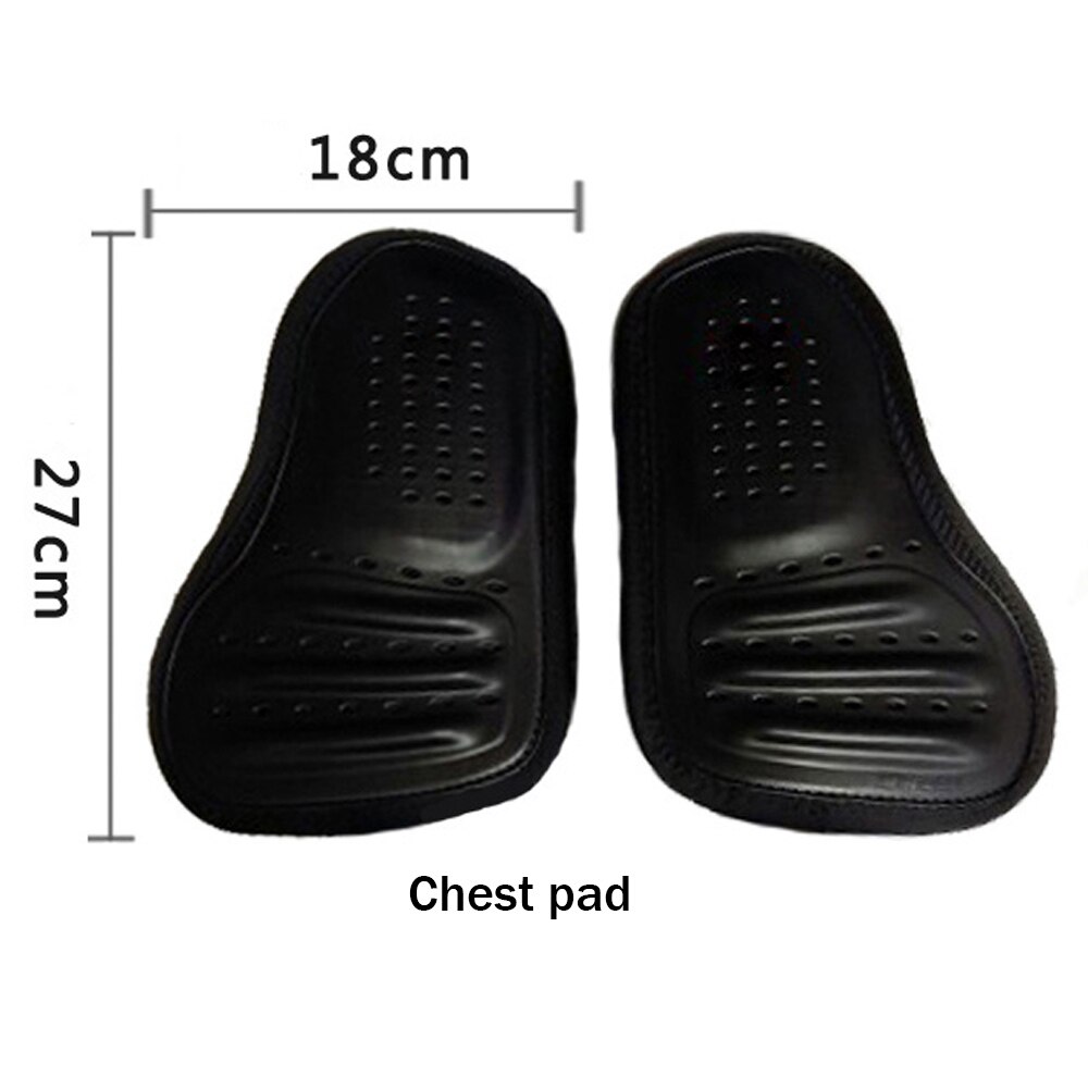 Motorjas Insert Ingebouwde Shock Slip Protectiv Gear Borst Terug Elleboog Schouder Guard Pe Hard Shell Anti Impact Armor: only chest pad