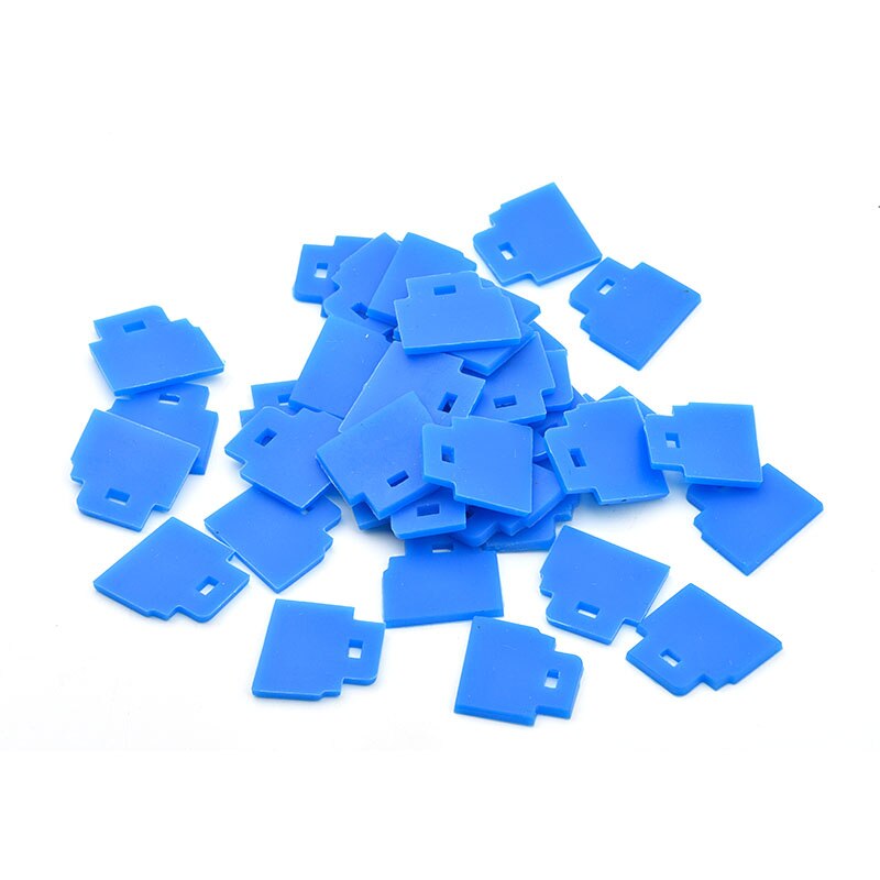 15Pcs DX4 Wisser Voor Mimaki Jv3 Roland VP300 VP540 SP540 SP300 RS540 RS640 SJ745 SJ1000 XJ540 SJ1045 Printkop solvent Dx4 Wisser: Blue