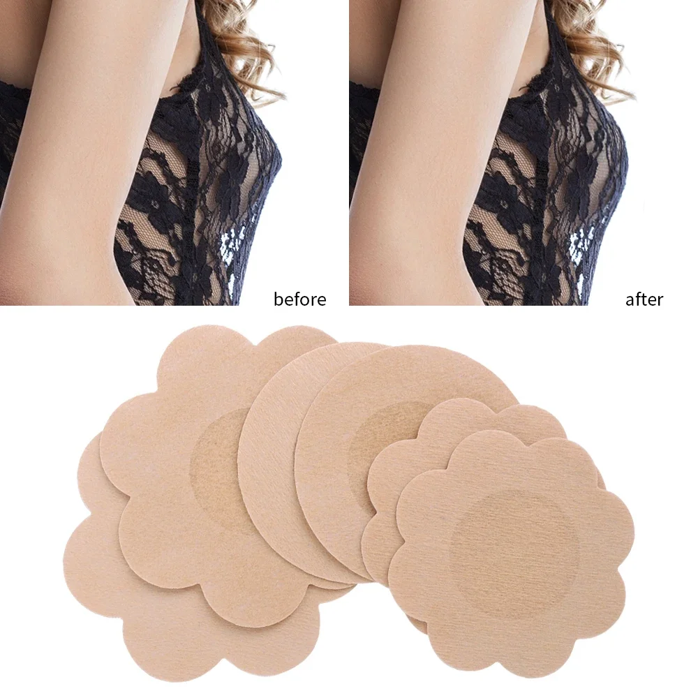 Niet-geweven onzichtbare tepelpasteitjes Borstlift Tape Overlays op BH Stickers Borst Eenmalige tepelhoezen Pads Accessoires