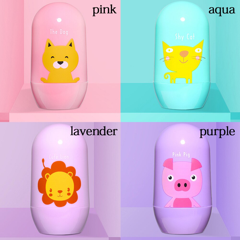 Nail Clipper Set PP Booger Clip Nail Scissor Manicure Tool Nail File Safe Cartoon Animal Cute Portable Baby Care Supplies