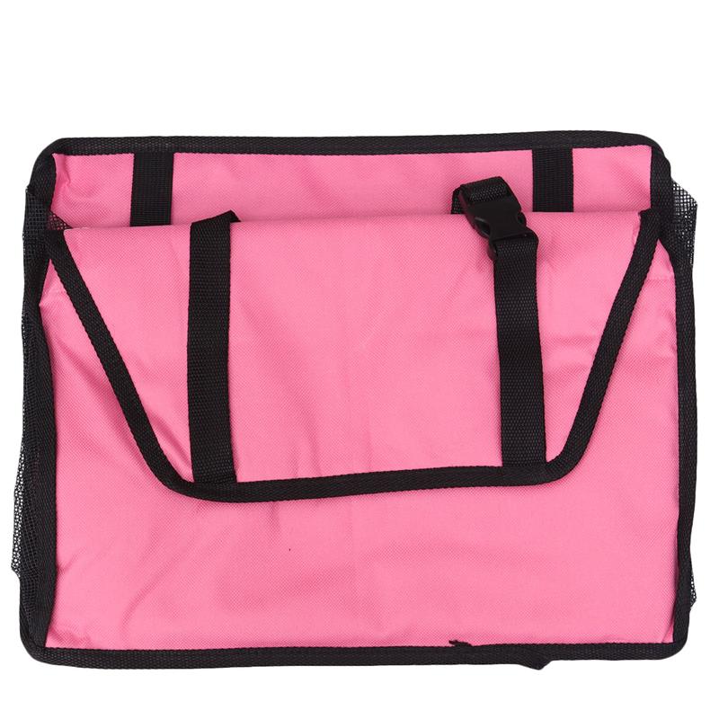 Gato para perros, resistente al agua, asiento elevador para perros, Protector de viaje para mascotas, cesta para asiento de coche para perros, bolsa colgante de malla para perros, gatos y mascotas: Pink