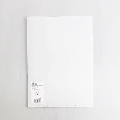 A4 black white file folder waterproof paper document holder storage clip office supplies school stationery filing products