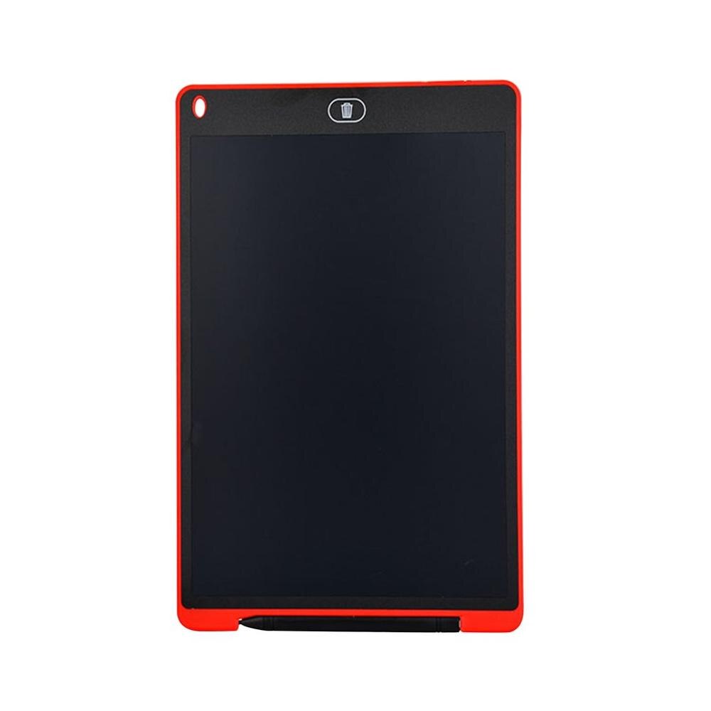 12inches Eye Protection Electronic Drawing Pad LCD Screen Writing Tablet Digital Graphic Drawing Tablets: red