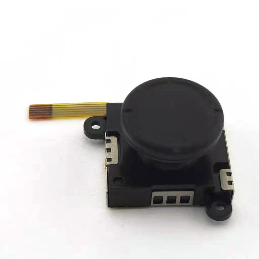 3D analog joystick Sticks sensor replacement for Nintend Switch NS Joy Con controller parts Repair Black: Yellow cable