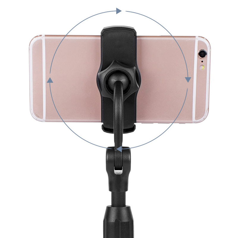 Tripé de Mesa para Celular Smartphone iPhone com Suporte para Telefone, Tripé para Telefone Móvel, Suporte de Mesa