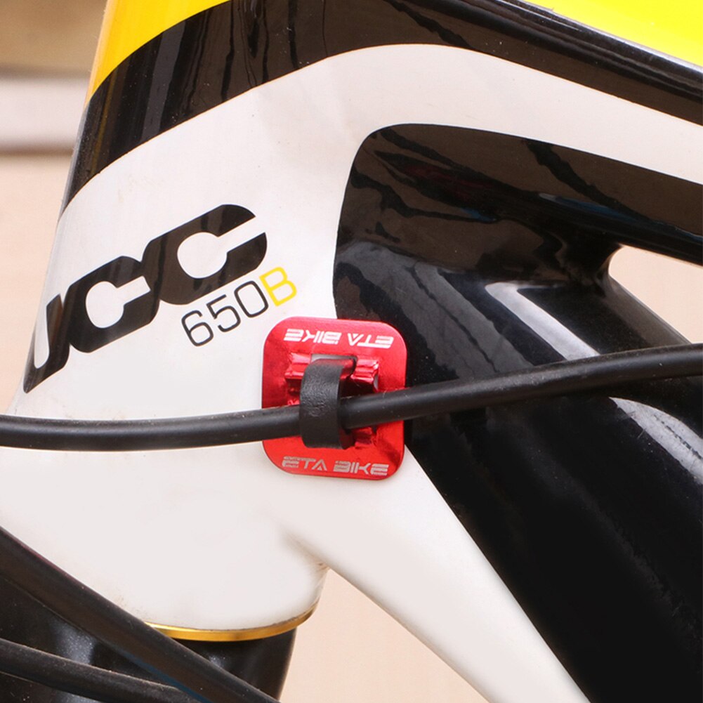 5 Pcs Bike Olie Buis Vaste Clips Gids Conversie Frame Vaste Klem Fiets Tubing Zetel Aluminium Clip Remkabel C vorm Gesp