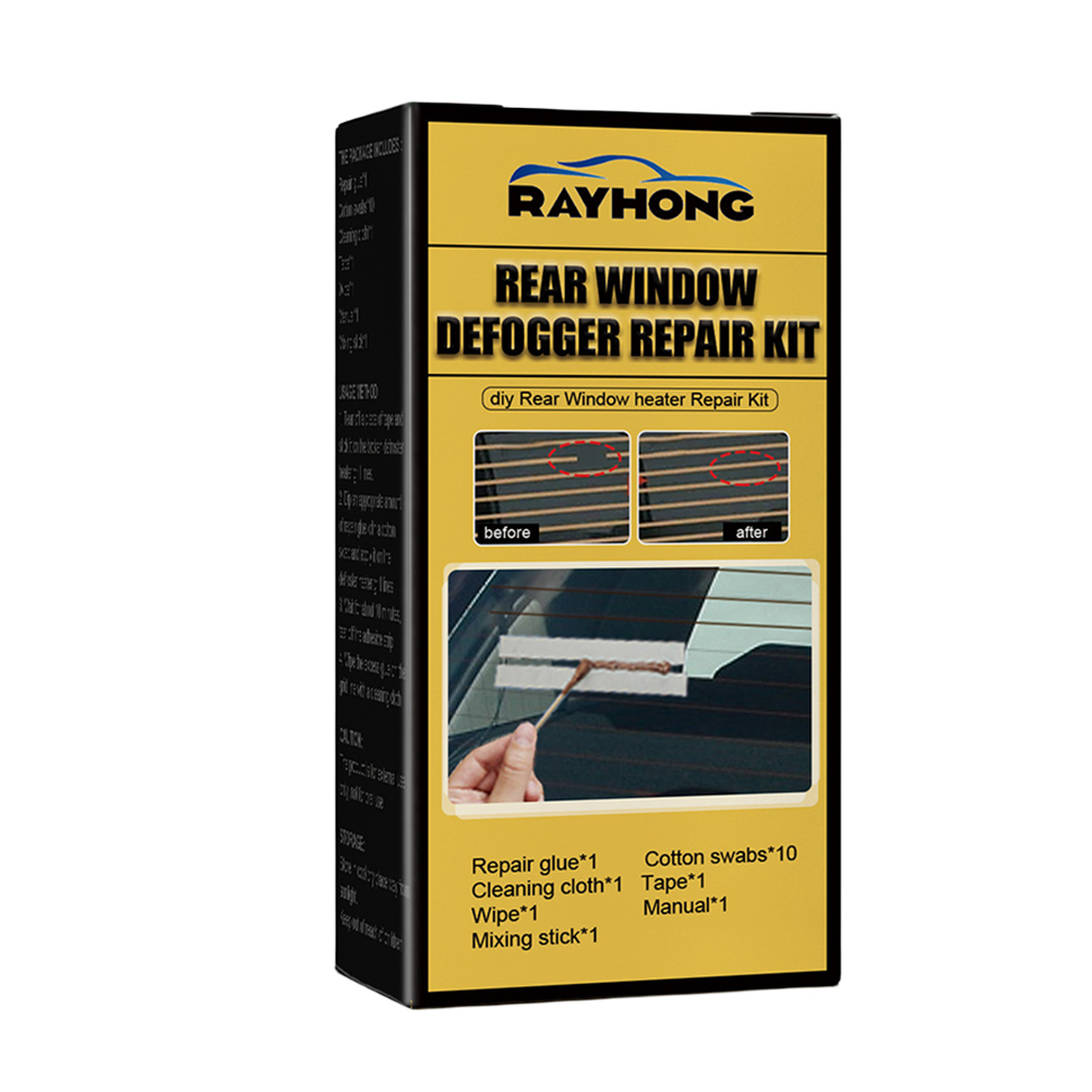Auto Achterruit Ontlogger Reparatie Kit Diy Snelle Reparatie Grid Ontdooier Kit Fix Verwarmer Glazen Lijnen Ontdooier Rooster Auto-Accessoires