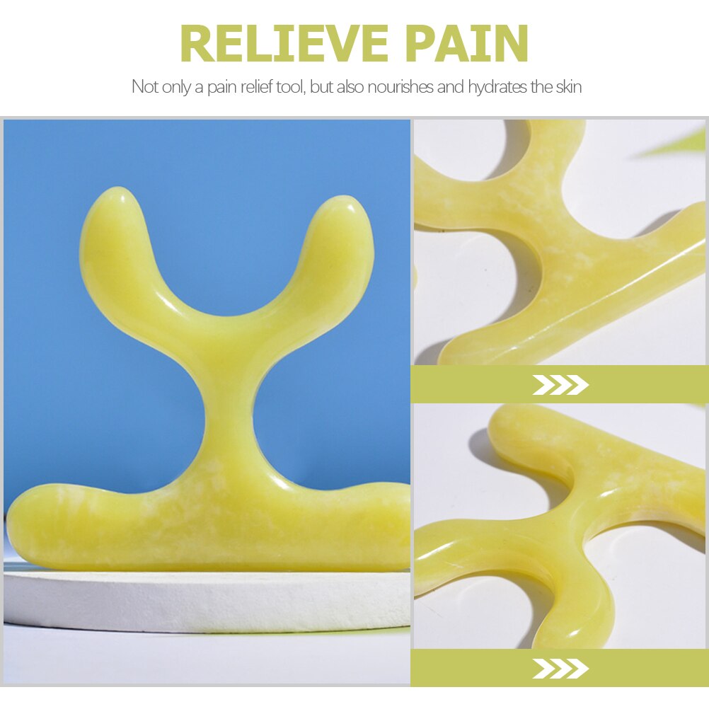 Topaz Foot Massaging Stick Foot Sole Acupuncture Point Scrapping Tool