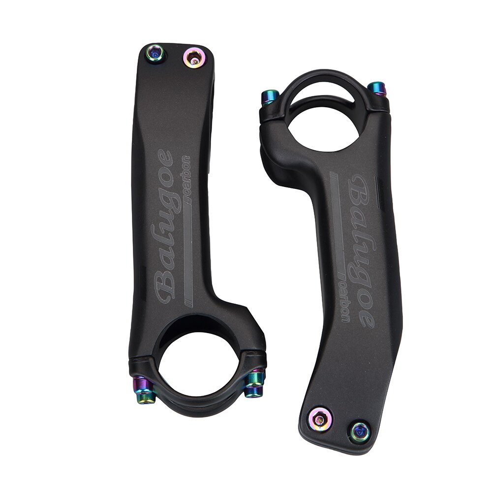 BALUGOE mountainbike Kohlenstoff faser rennrad lenker vorbau Plus oder Minus- -6 °-17 grad