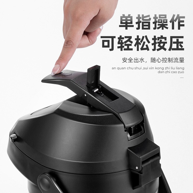 Airpot &amp; Cold Drink Dispenser, Coffee Dispenser, Stainless Steel Thermos Urn