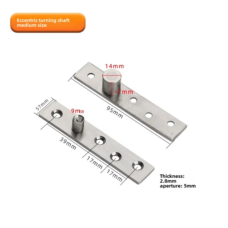 Stainless Steel 360 Degree Rotating Hinge Wooden Door Upper And Lower Hinge Earth Hinge Positioner Invisible Dark Secret Door Hi: Yellow