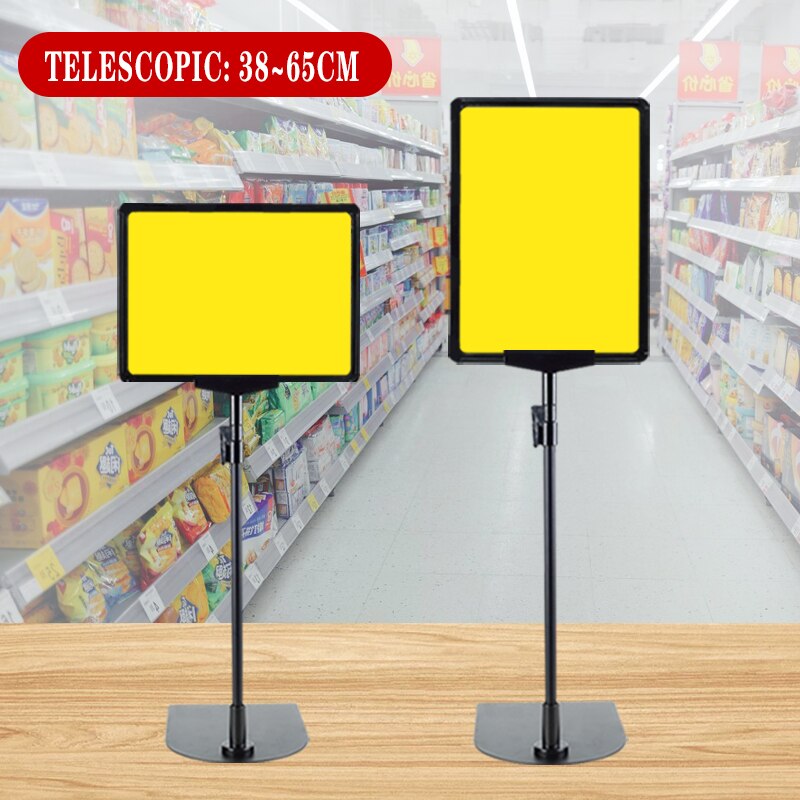 Cartel vertical A5 para exhibición de frutería, cartel publicitario para almacén, supermercado, etiqueta de precio, soporte de exhibición
