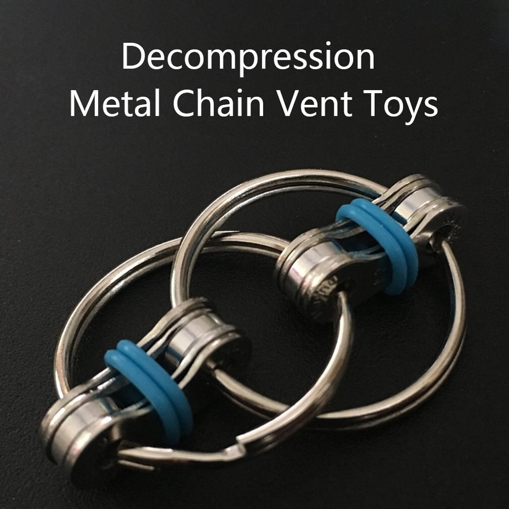 Decompression Metal Chain Vent Toy Unlimited Magical Fun Adult Toys Decompression Toys Infinity Cube Toys For Education