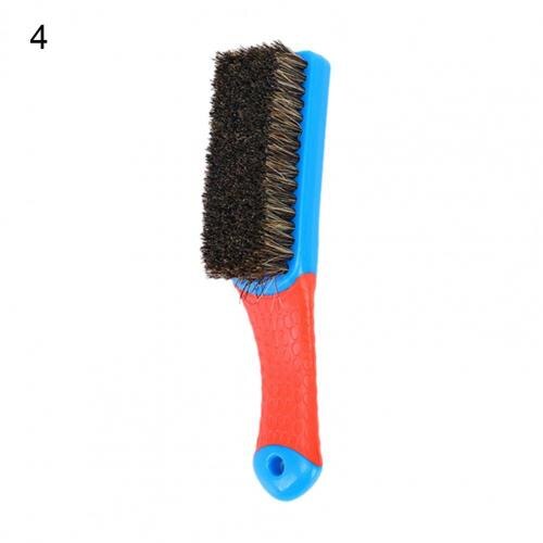 Bristle Brush Deep Cleaning Good Toughness Polishing Comfort Grip Stiff Bristle Scrub Cleaning Brush for Collection: 4