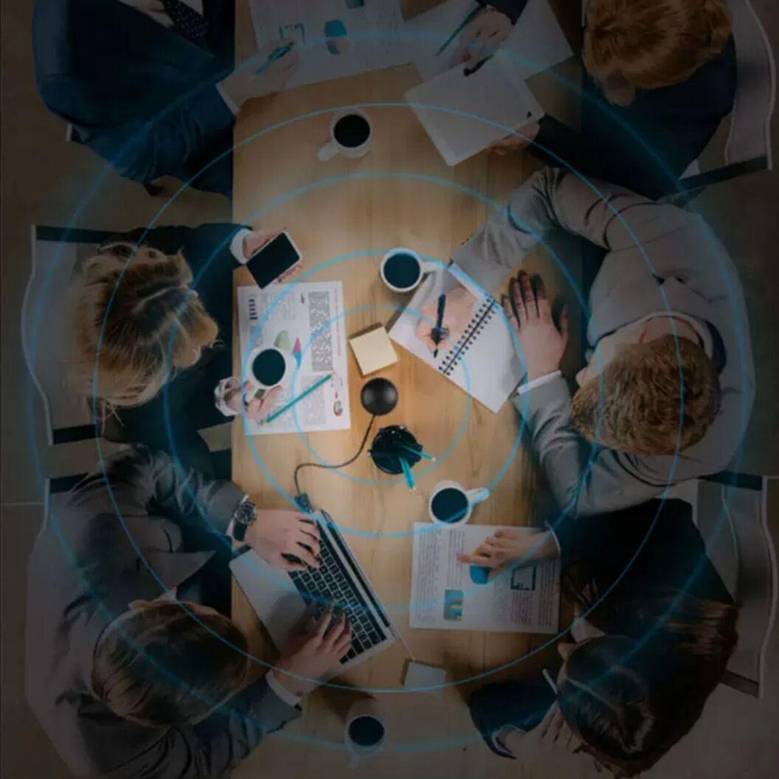 USB Omni-directional 360° Pickup Condenser Microphone Desktop Computer Mic for Computers Laptops Portable High Sensitivity Mic