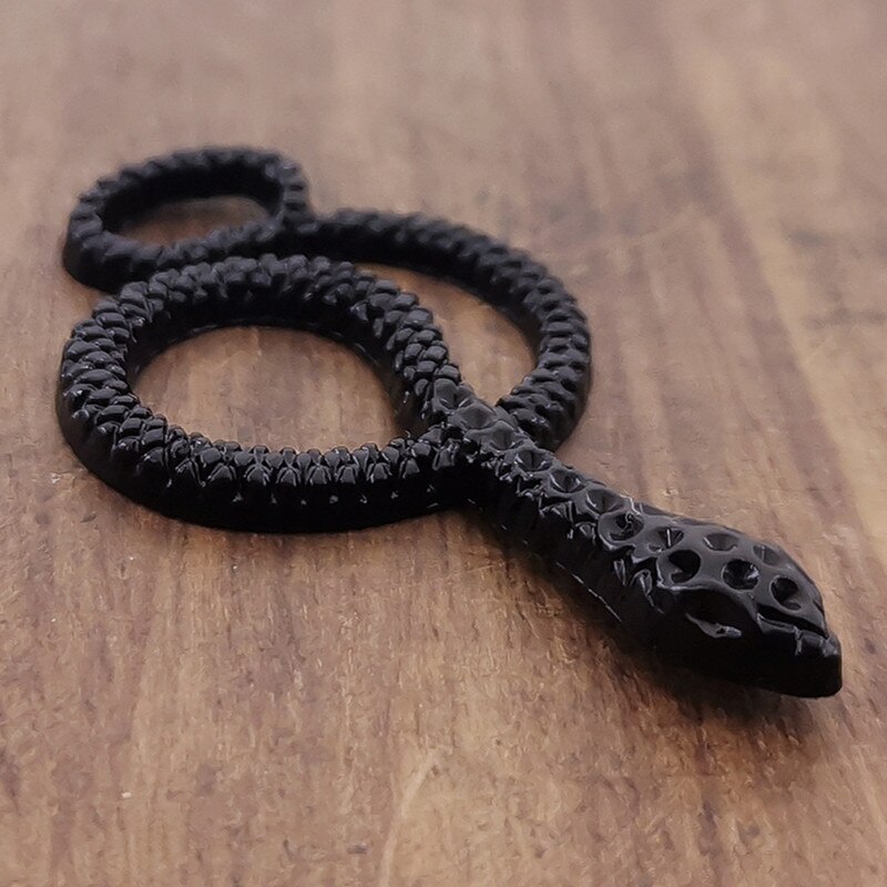 5Pcs 46*26Mm Snake Hangers Animal Snake Charms Hangers Voor Maken Diy Sieraden Earring Ketting Accessoires Bevindingen