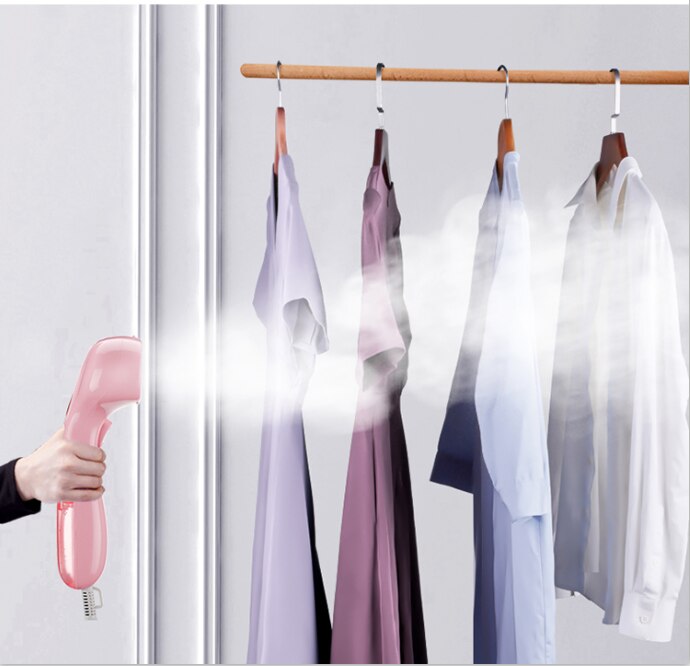 A,1000W Garment Steamers Wtith Steam Brush Vertical & Hanging Iron Clothes Steamer 90ml Capacity 220V