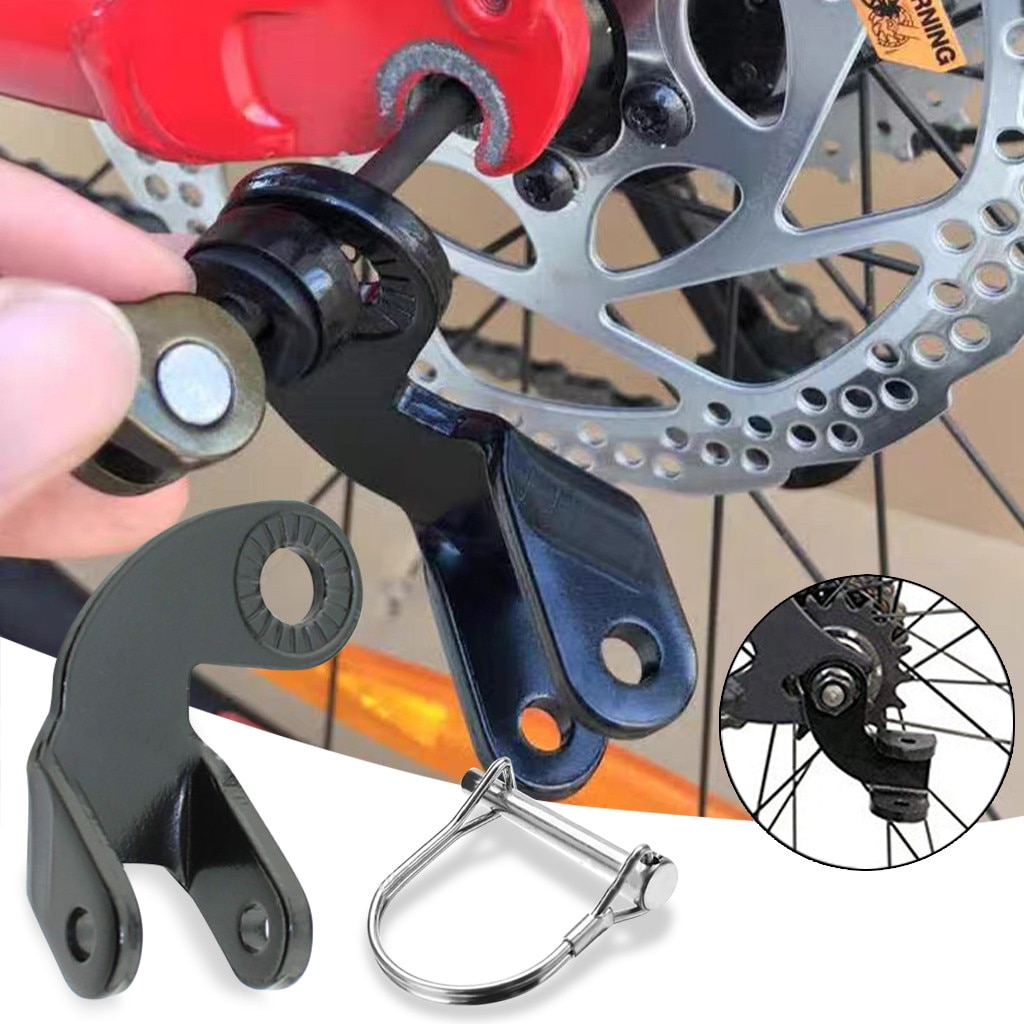 Accessoires de vélo pratiques adaptateur de montage facile à utiliser en acier attelage vélo embrayage remorque coupleur Durable connecteurs supports L714