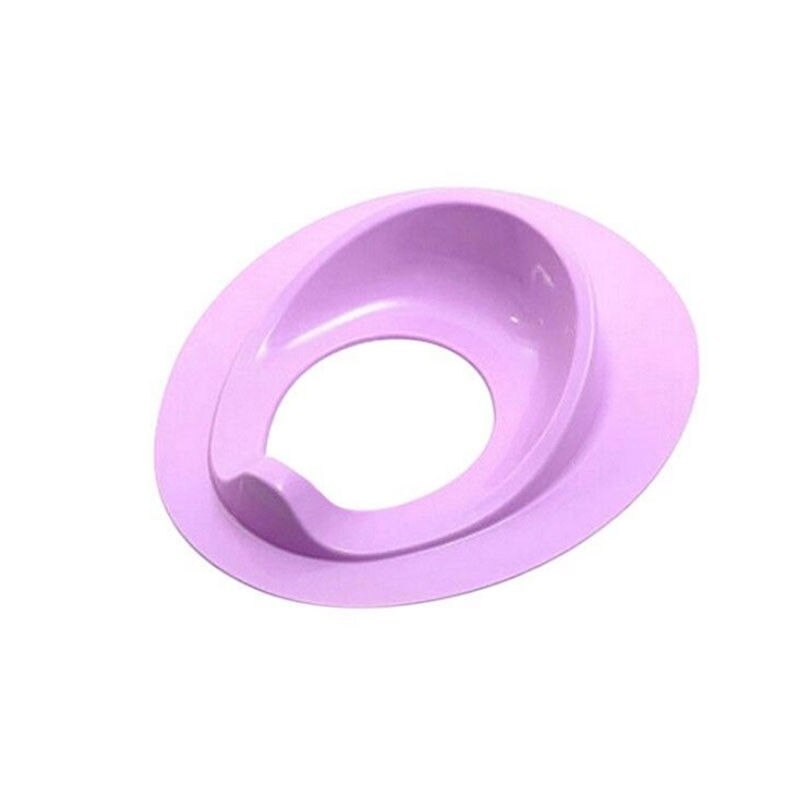 Zindelijkheidstraining Wc-bril Gewatteerde Zachte Ring Baby Peuter Jongens Meisjes Pure kleur: Paars