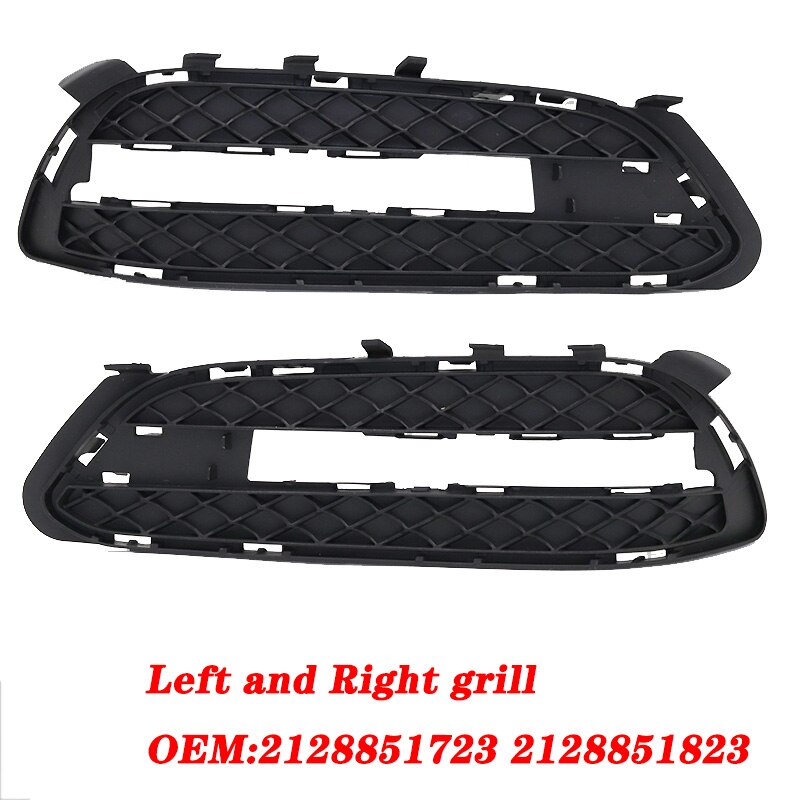 Auto Grille Dagrijverlichting Cover 2128851723 2128851823 2128851774 2128851874 Voor Mercedes E-Klasse W212: pair  grill