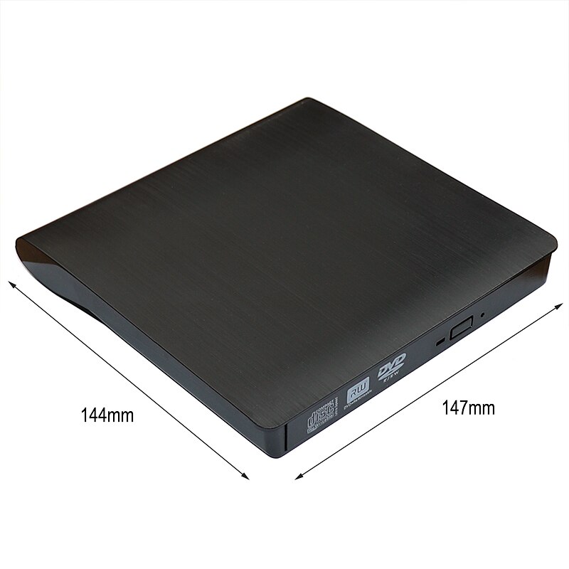 Portable USB 3.0 DVD-ROM CD ROM Optical Drive External SlimDisk Reader Desktop PC Laptop Tablet DVD Player