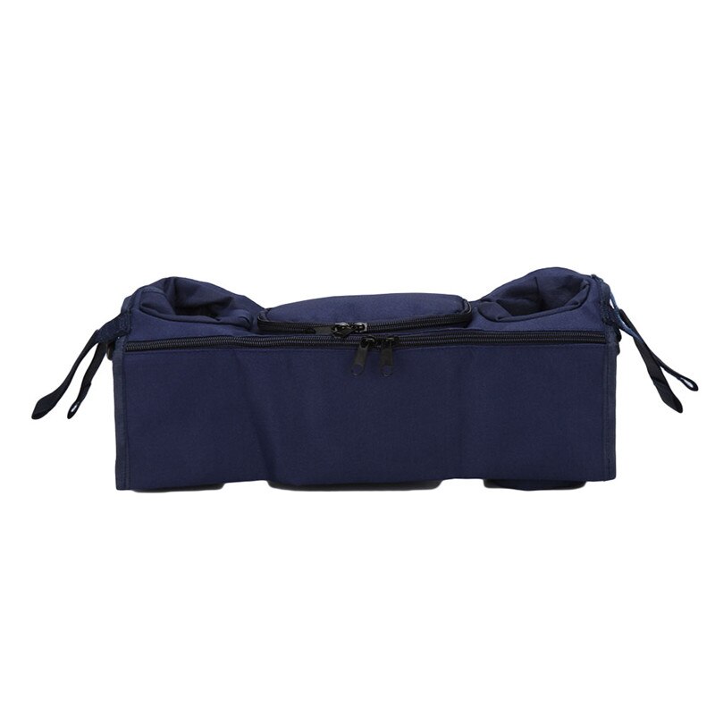 Cochecito de bebé organizador refrigerador y bolsas térmicas para mamá cochecito colgante cochecito carrito botella bolsos accesorios de cochecitos: Navy