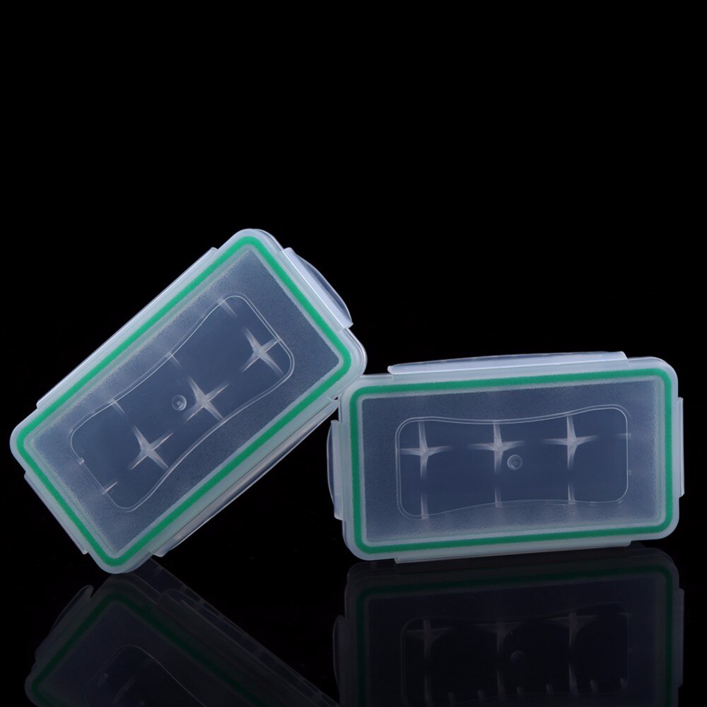 18650 Batterij Case Houder Opbergdoos Harde Slijtvaste Plastic Behuizing Waterdicht Batterij Protector Cover