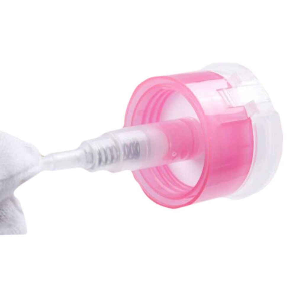 Convenient Empty Pump 100ml Dispenser Nail Polish Liquid Alcohol Remover Cleaner Pressure Bottle Nail Art Tools JW099