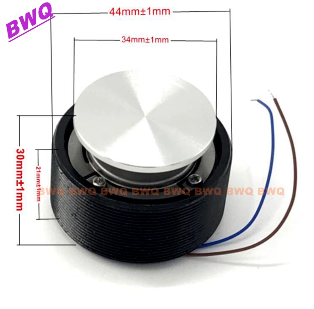 1Pcs Resonance Speaker Vibration Strong Bass Louderspeaker All range Frequency Horn Speakers