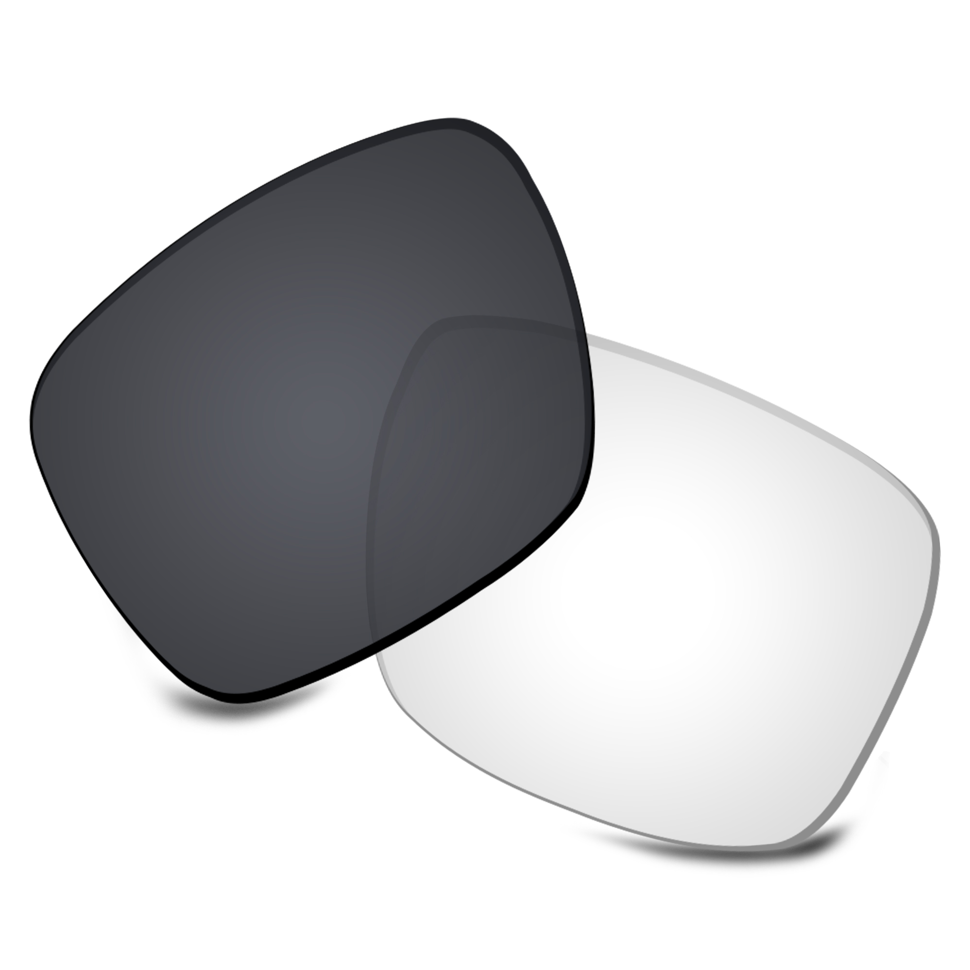 Lentes de repuesto polarizadas Bwake para gafas de sol Oakley Jupiter Squared OO9135,Jupiter Carbon OO9220 - 56 mm: Color amarillo luminoso