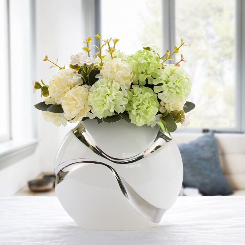 The living room decoration flower vase ceramic thr... – Vicedeal