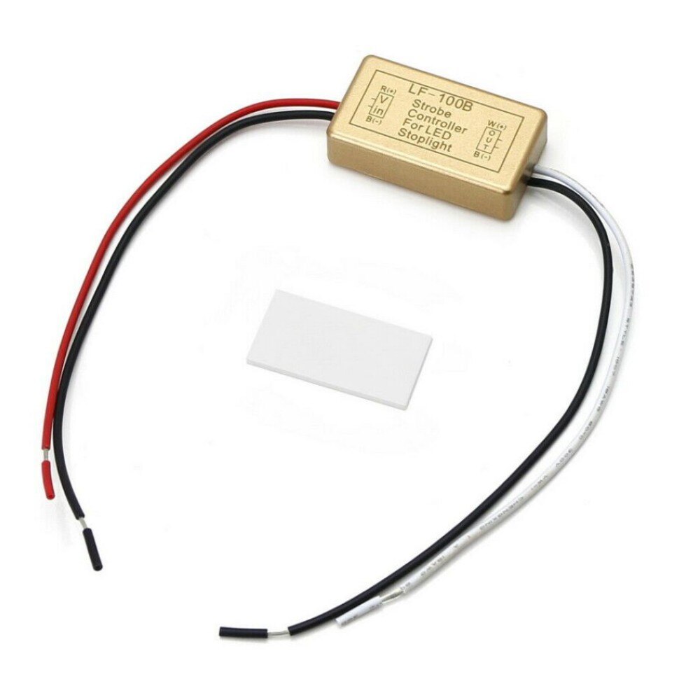 LED Brake Stop Light Continuously Pulsing Strobe Flash Module 12V