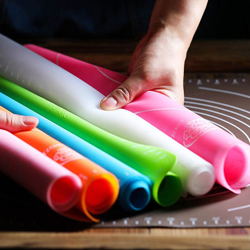 nie-Stick mata silikonowa walcowanie ciasto stolnica z podziałką walcowanie ciasto ciasto robić pizzy naczynie robić pieczenia ciast wklej mąka obrus na stół narzędzia kuchenne