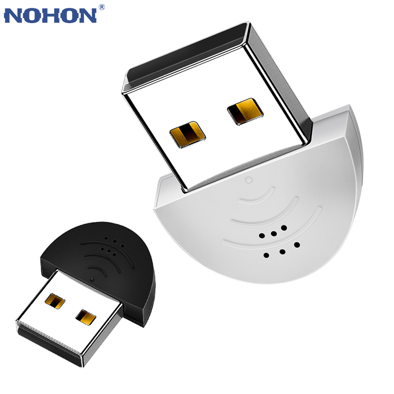 Tragbarer, leichter usb-mini-mikrofon-audioadapter mit usb 2.0, treiberfrei für pc, notebook und laptop.