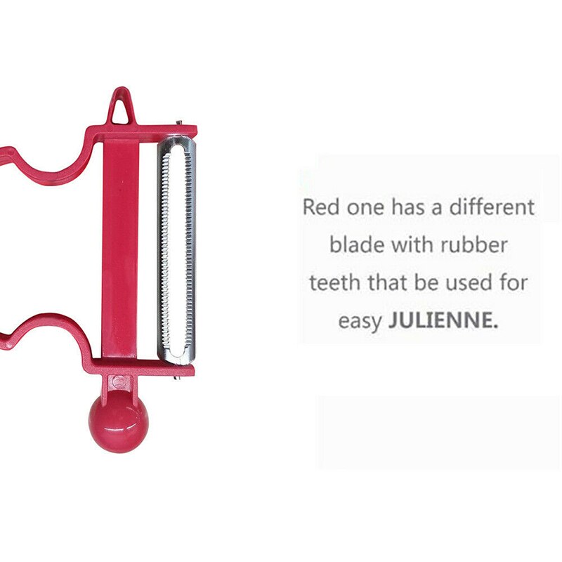3pcs/Set Magic Trio Peeler Set Slicer Shredder Julienne Cutter Multi Peel Stainless Steel Peeler Blade Zesters Kitchen Tools