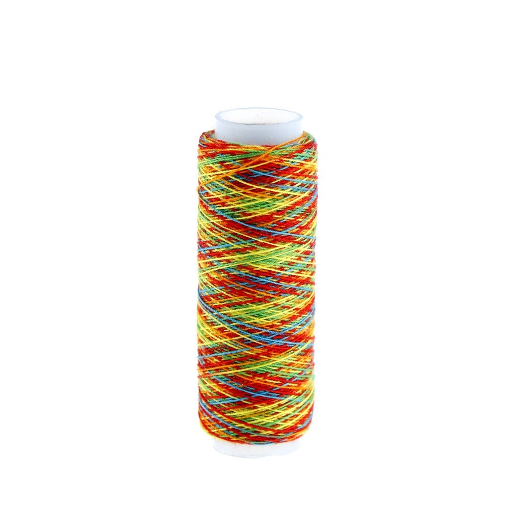 5pcs Rainbow Color Sewing Thread DIY Embroidery Sewing Yarn Knitting Thread
