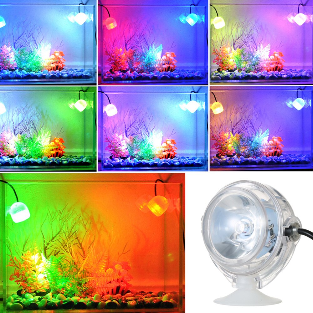Aquarium LED Licht Waterdicht Dompelpompen Licht voor Aquarium Aquarium Muur Licht Onderwater Elektronische Verlichting Lamp Decoratie