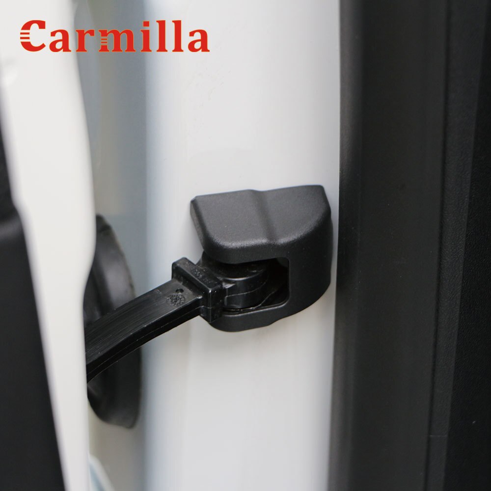 4Pcs ABS Car Door Lock Protection Cover Doors Lock Sticker for Ford Focus 3 Mk3 Fiesta MK7 Ecosport Car Protector