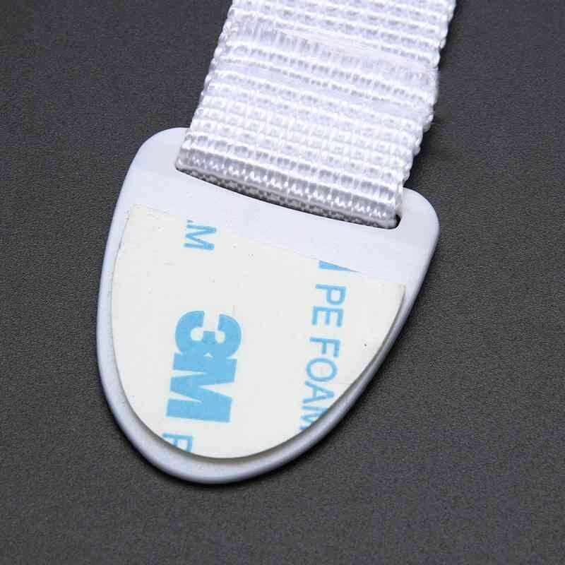 8 pz New Baby Plus ABS tessitura di plastica blocco di sicurezza per bambini 3M colla cassetto armadietto serratura serrature wc confezione singola ATRQ0050