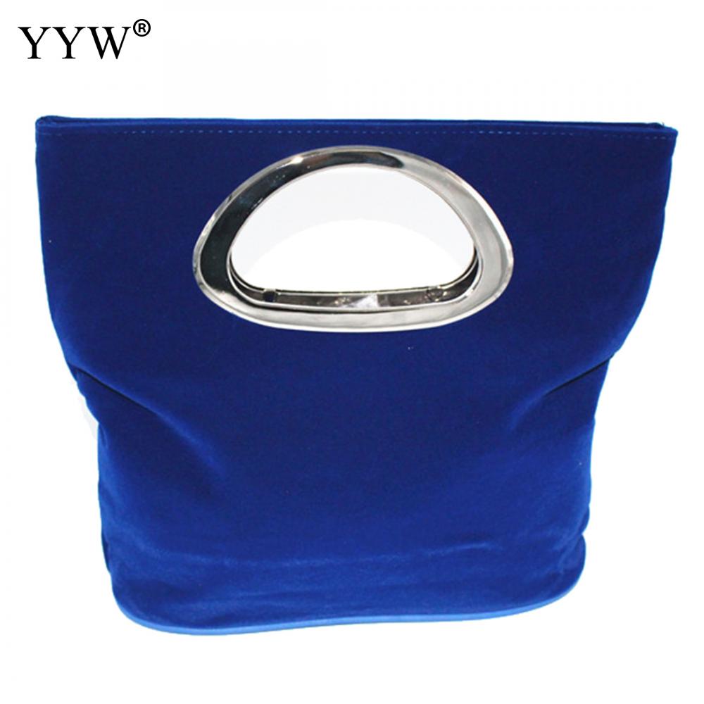 Brand Female Clutches Bag Purple Flannelette Women Handbags Blue Bucket Bag Black Hasp Crossbody Bags Casual Women Bag