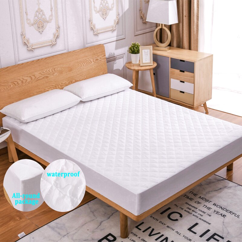 100% waterdichte matrashoes met verschillende maten, stofdicht matras cover, wasbare matrashoes, zachte matras top beddengoed