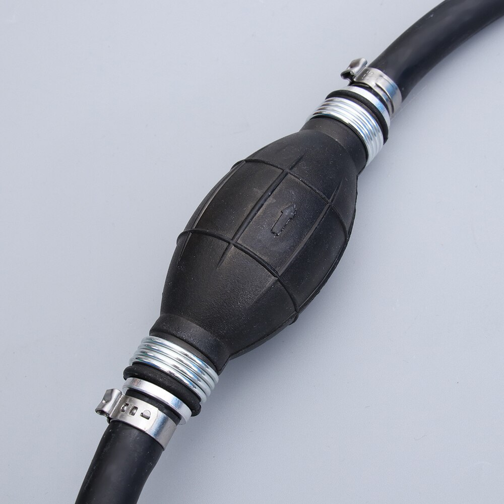 Fuel Line Hose Outboard Boat Engine Petrol Tank Connectors Kit for Motor Black