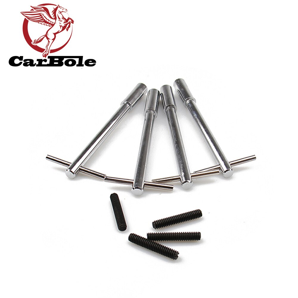 thumbnail image 2 of 4PCS Chrome Valve Cover Wing Bolts For Chevy V8 SBC 283 350 - 1/4-20 Thread 2 of 6