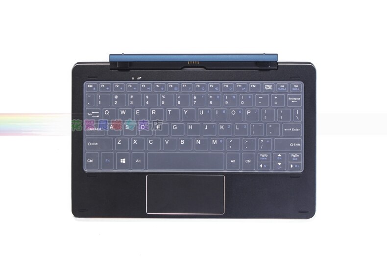 For Cube iWork 10 Windows 10+Android 5.1 Flagship Silicone laptop keyboard protector cover CDK-05 skin For Cube iwork10 10.1inch: clear