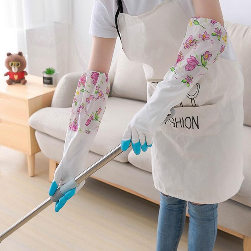 Magische herbruikbare handschoenen, schoonmaakborstel, schrobhandschoenen, hittebestendige tuin, keuken, magische afwashandschoenen, accessoire