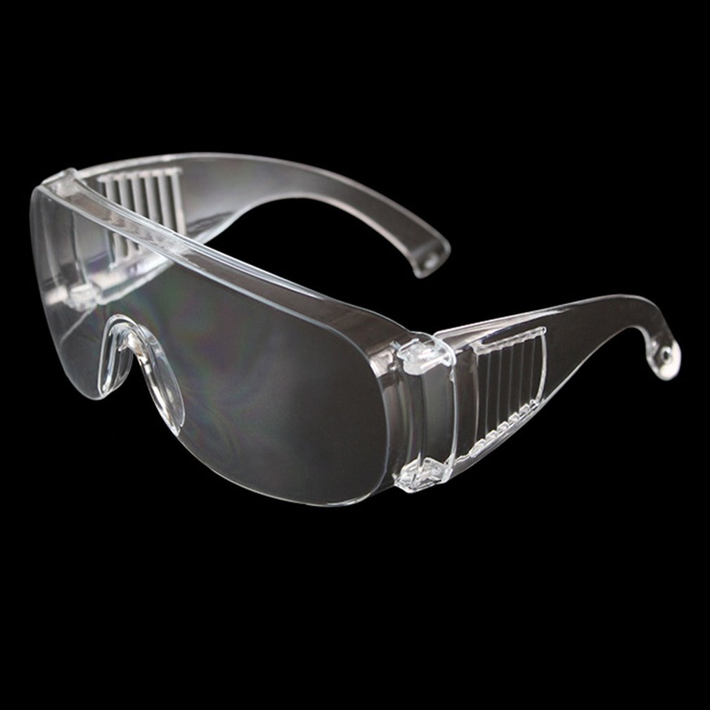 Beskyttelsesbriller fungerer anti støv øje anti-tåge antisand vindtæt anti støv spyt gennemsigtige beskyttelsesbriller øjenbeskyttelse: Til voksne