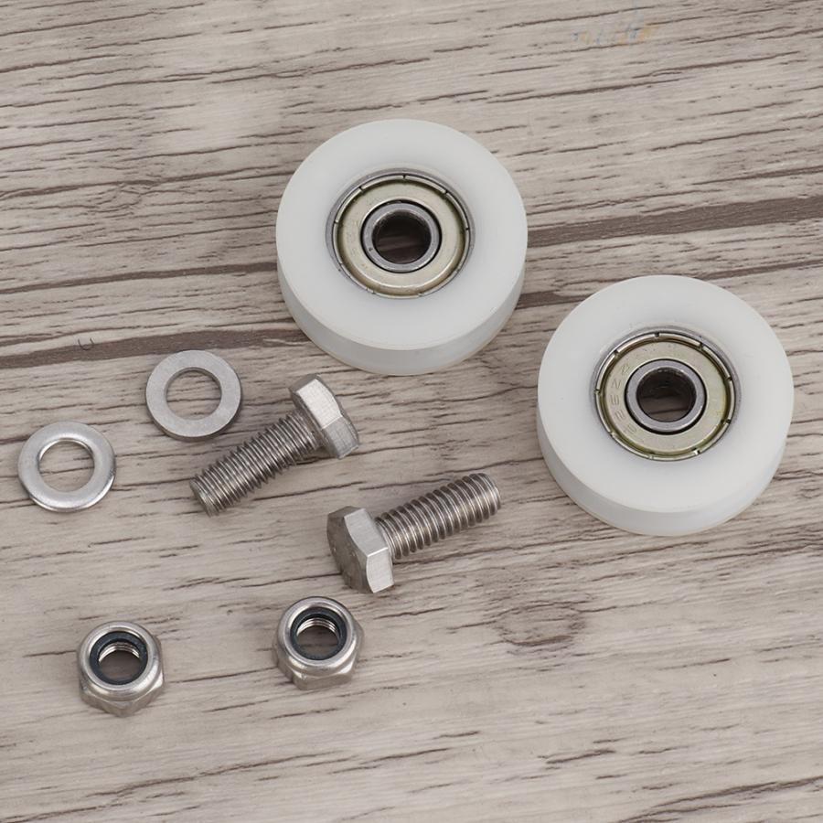 30Mm Diameter Kas Deur Wielen Vervanging Kit Bad Kast Roller Wiel Douche Rollers Hardware Track Roller Window