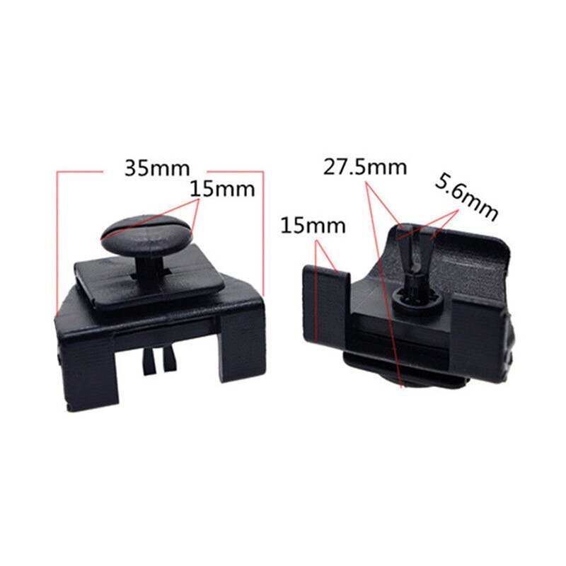 Front Clip For Toyota Camry Corolla Lexus Kit 5 Sets Parts Replacement Practical Useful