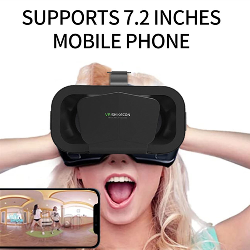 Gafas de realidad Virtual G10 VR para teléfono inteligente, gafas 3D estéreo VR, casco de cartón con Control remoto para IOS y Android
