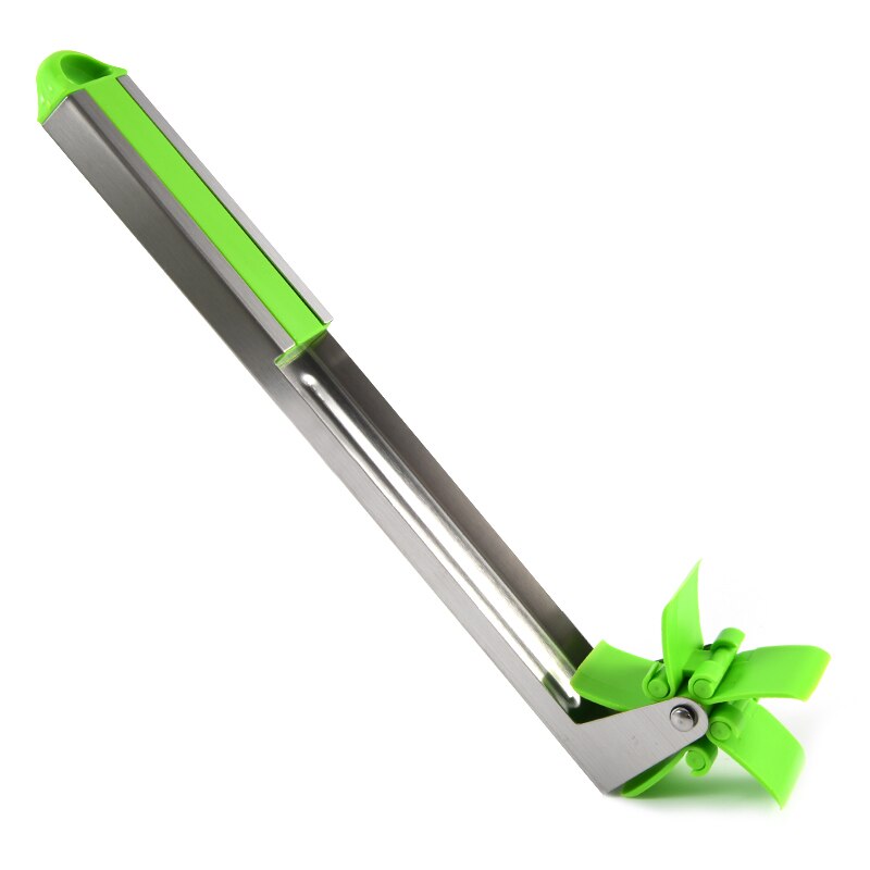 Watermeloen Slicer Cutter Tang Corer Fruit Meloen Rvs Gereedschap Watermeloen Cut Verfrissende Watermeloen Cubes Keuken: Default Title
